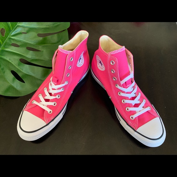 Hi Top Converse | ‘Pink Paper’ - Picture 2 of 3